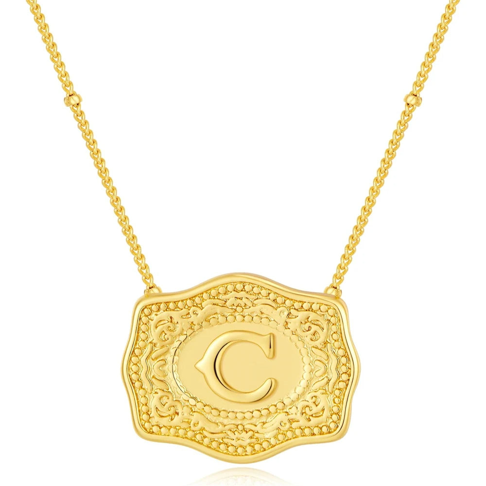 PlazerWood's Handmade Buckle Necklace™