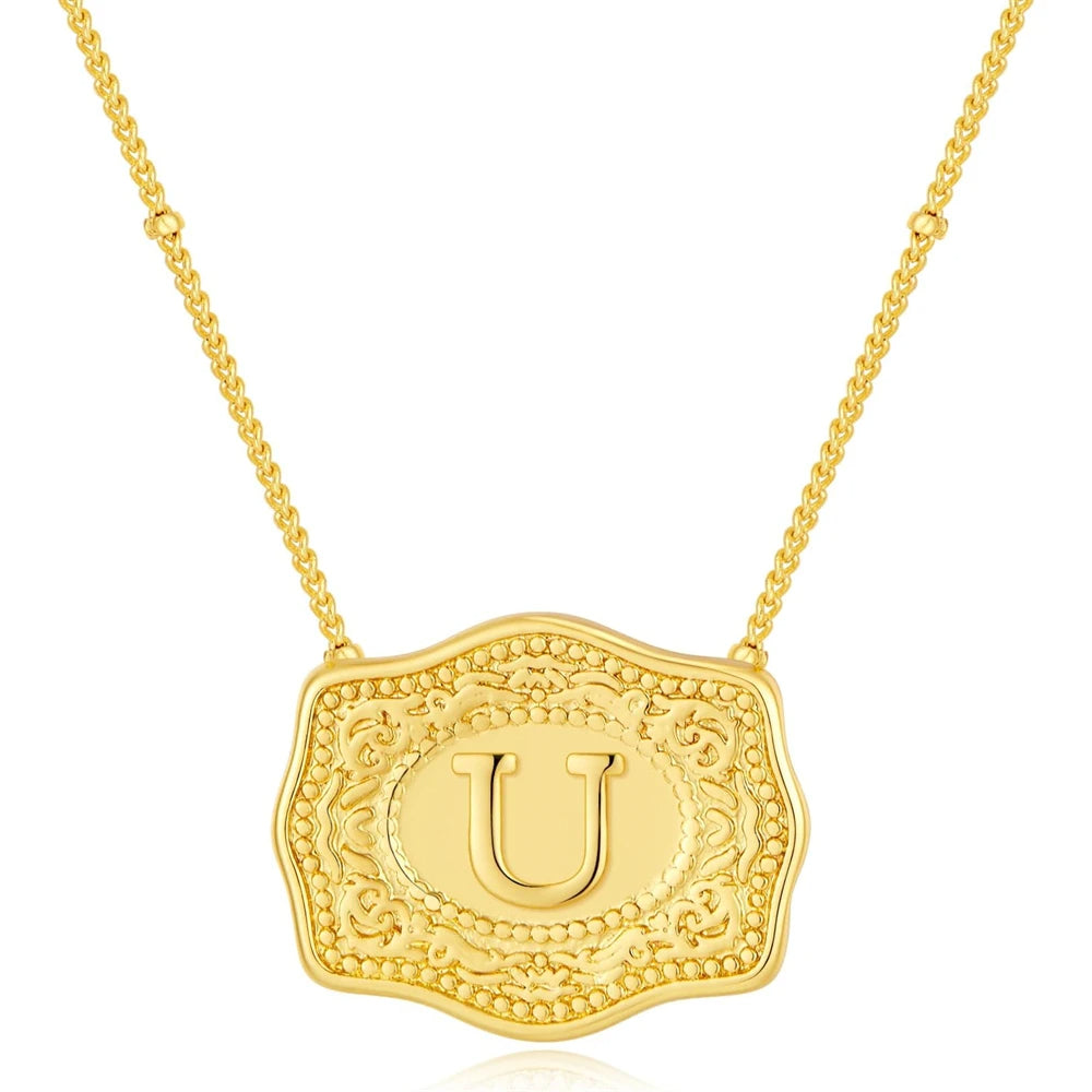 PlazerWood's Handmade Buckle Necklace™