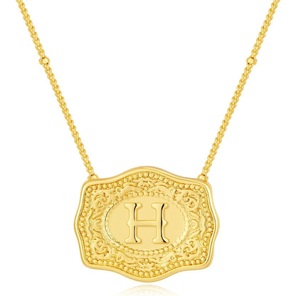 PlazerWood's Handmade Buckle Necklace™